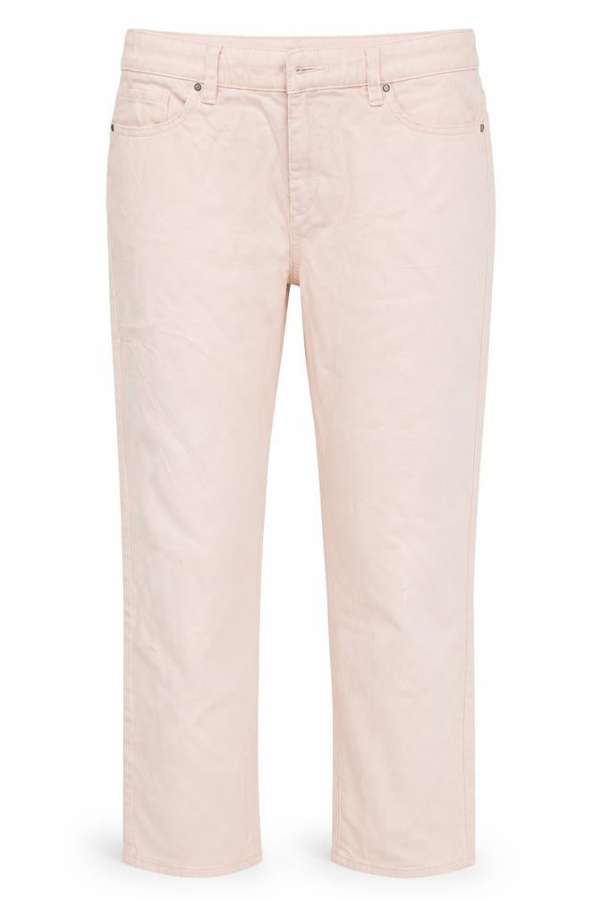 Chicos Womens Pink   Straight Jeans Size 10 L27 in