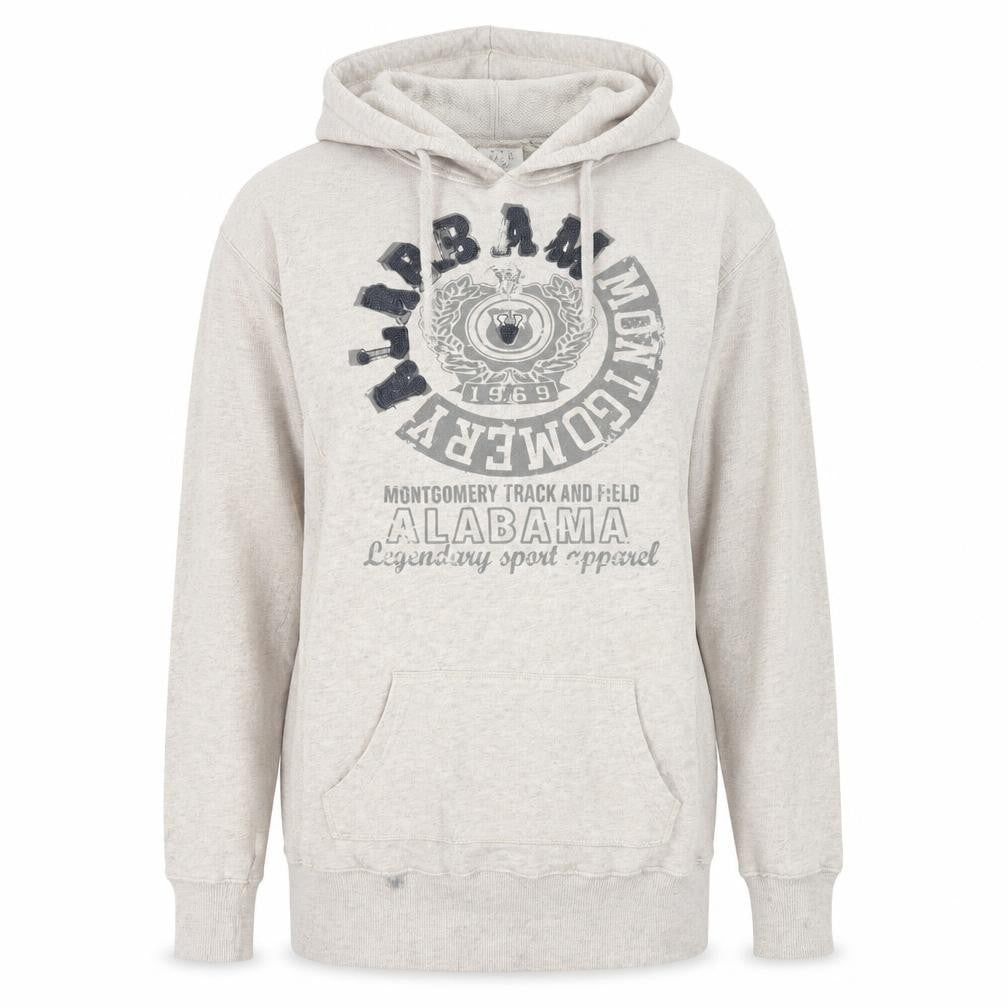 New Look Womens Ivory  Jersey Pullover Hoodie Size 8  - Alabama