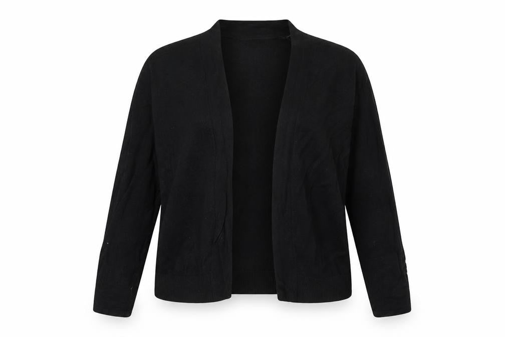 Zoe&Phoebe Womens Black  Knit Cardigan Jumper Size XL
