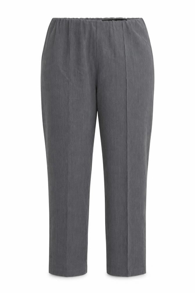 Vida Vi Womens Grey  Rayon Trousers  Size 14 L28 in