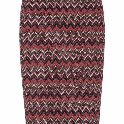 Dorothy Perkins Womens Multicoloured   Bandage Skirt Size 8