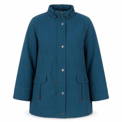 Bonmarché Womens Blue   Overcoat Coat Size M