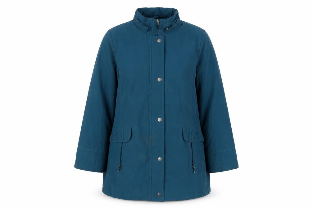 Bonmarché Womens Blue   Overcoat Coat Size M