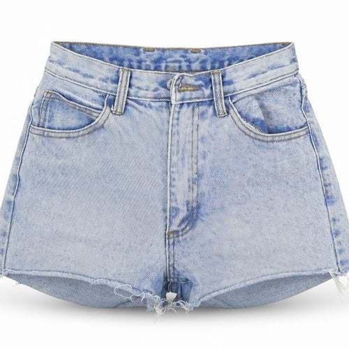 J.Galt Womens Blue  Denim Hot Pants Shorts Size S