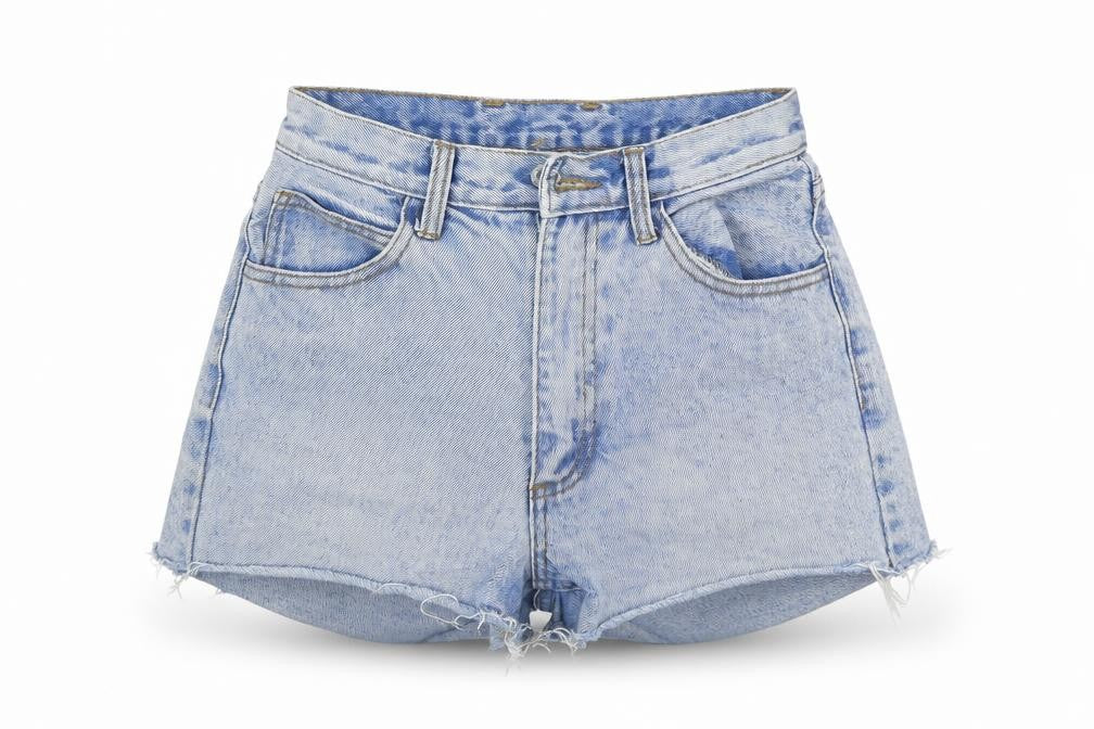 J.Galt Womens Blue  Denim Hot Pants Shorts Size S