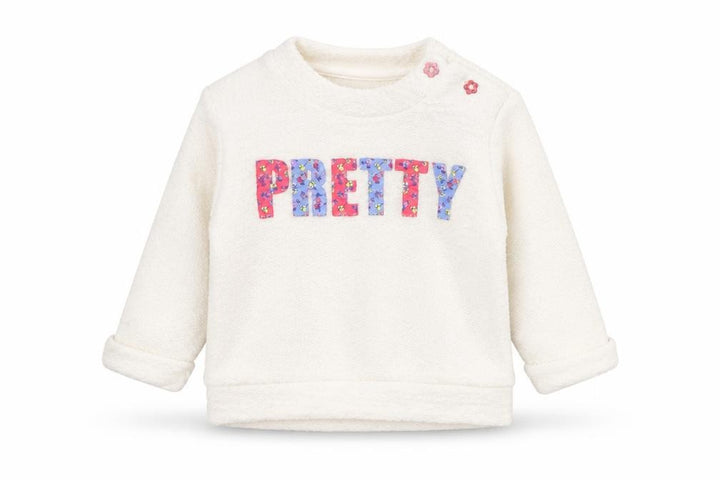 Nutmeg Girls White Pullover Jumper Size 0-3 Months
