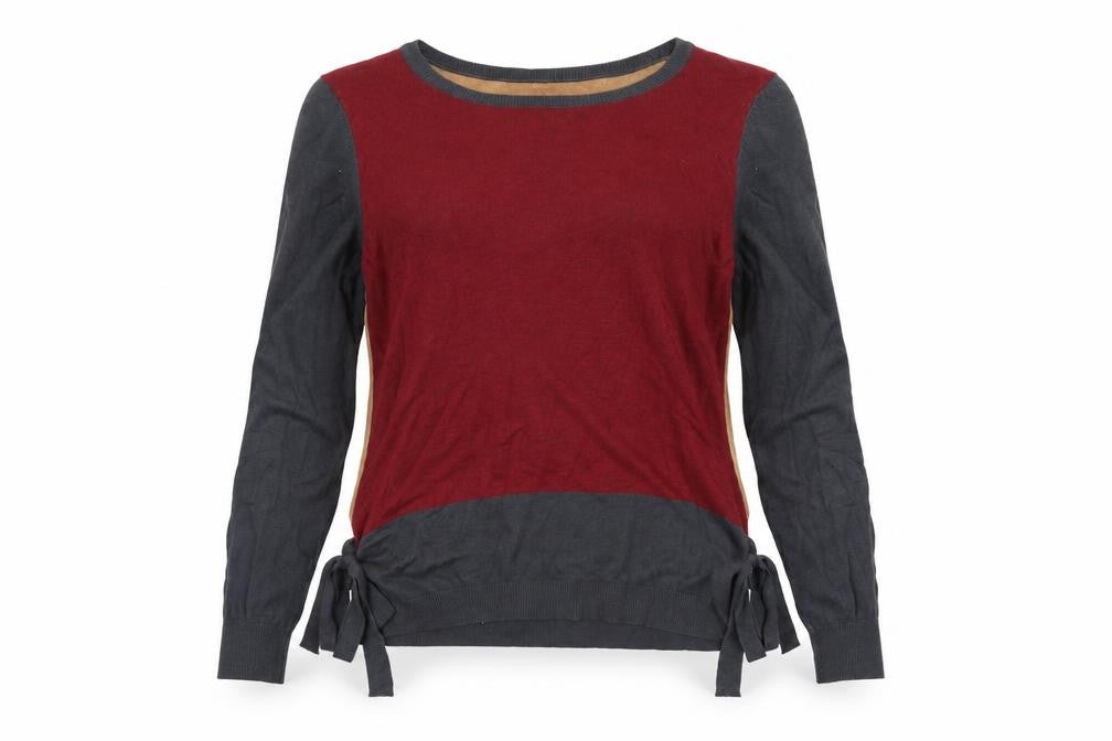 Next Womens Red  Knit Pullover Jumper Size 6