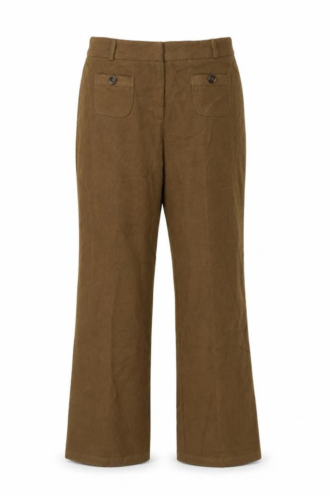 Internarcionale Womens Beige   Trousers  Size 16 L31 in