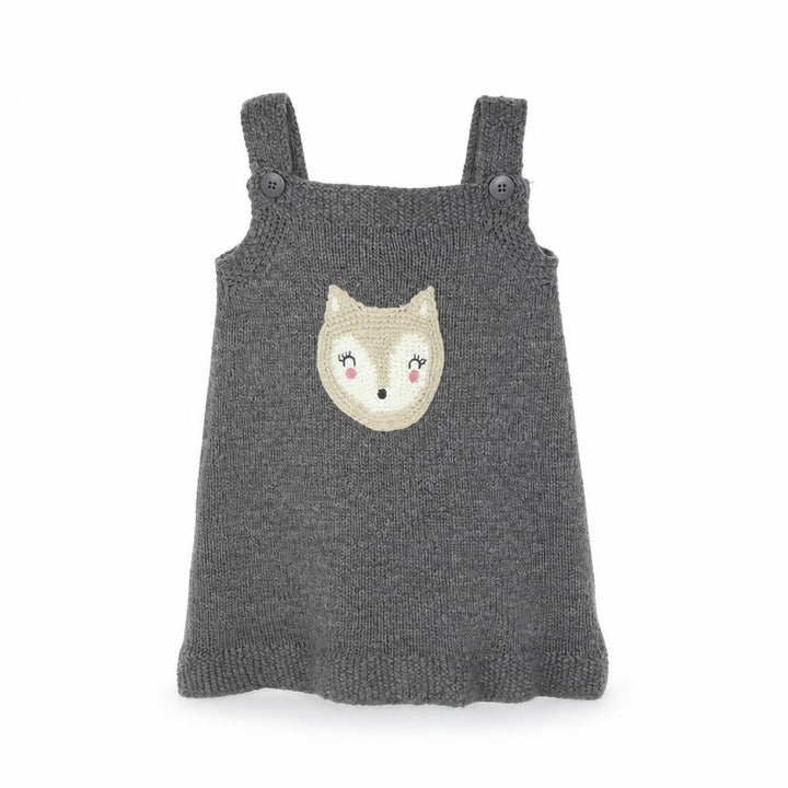 Nutmeg Girls Grey A-Line Size 9-12 Months
