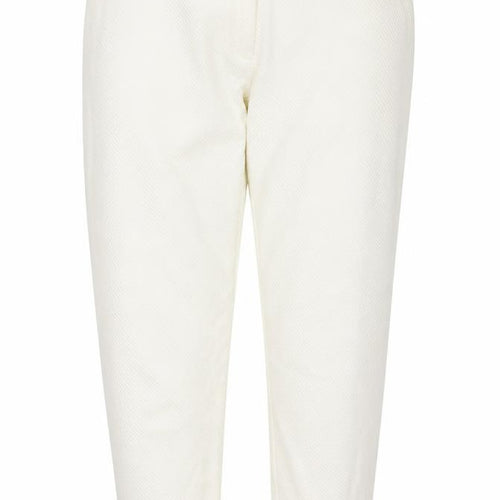 GOK Womens White   Chino Trousers Size 20 L24 in