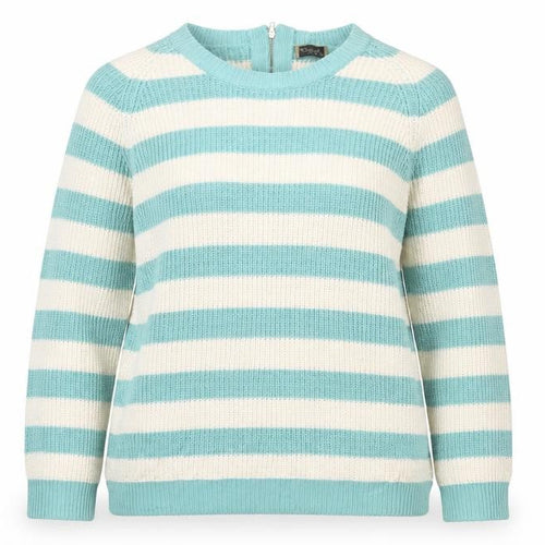 originals Womens Green Striped  Pullover Jumper Size XL