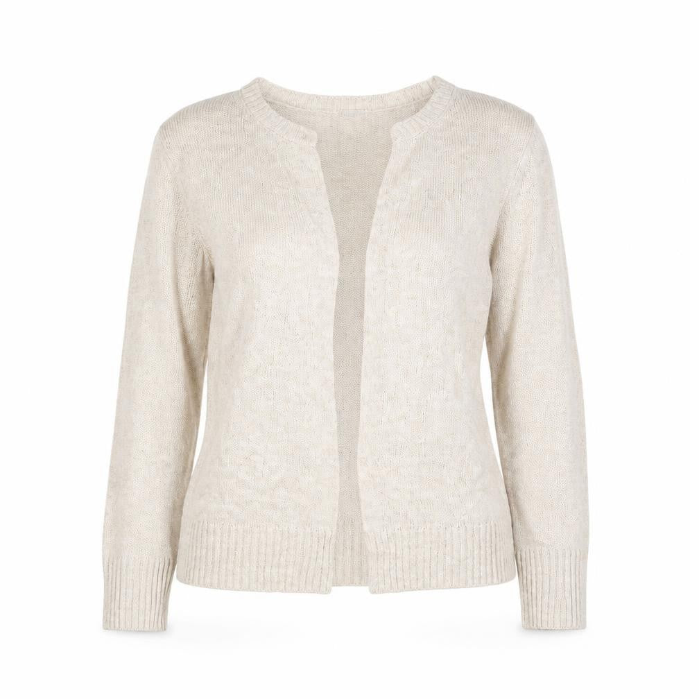 Preworn Womens Beige   Cardigan Jumper Size S