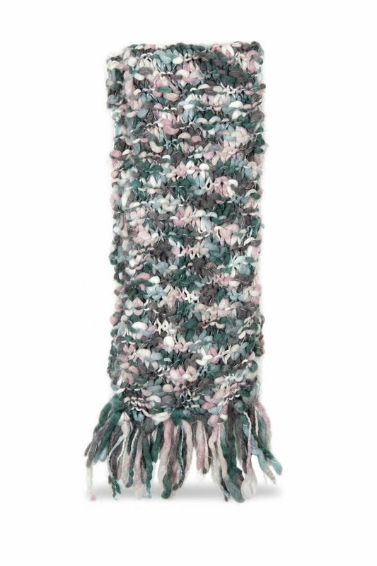 Preworn Girls Pink Spotted  Scarf Scarves & Wraps One Size