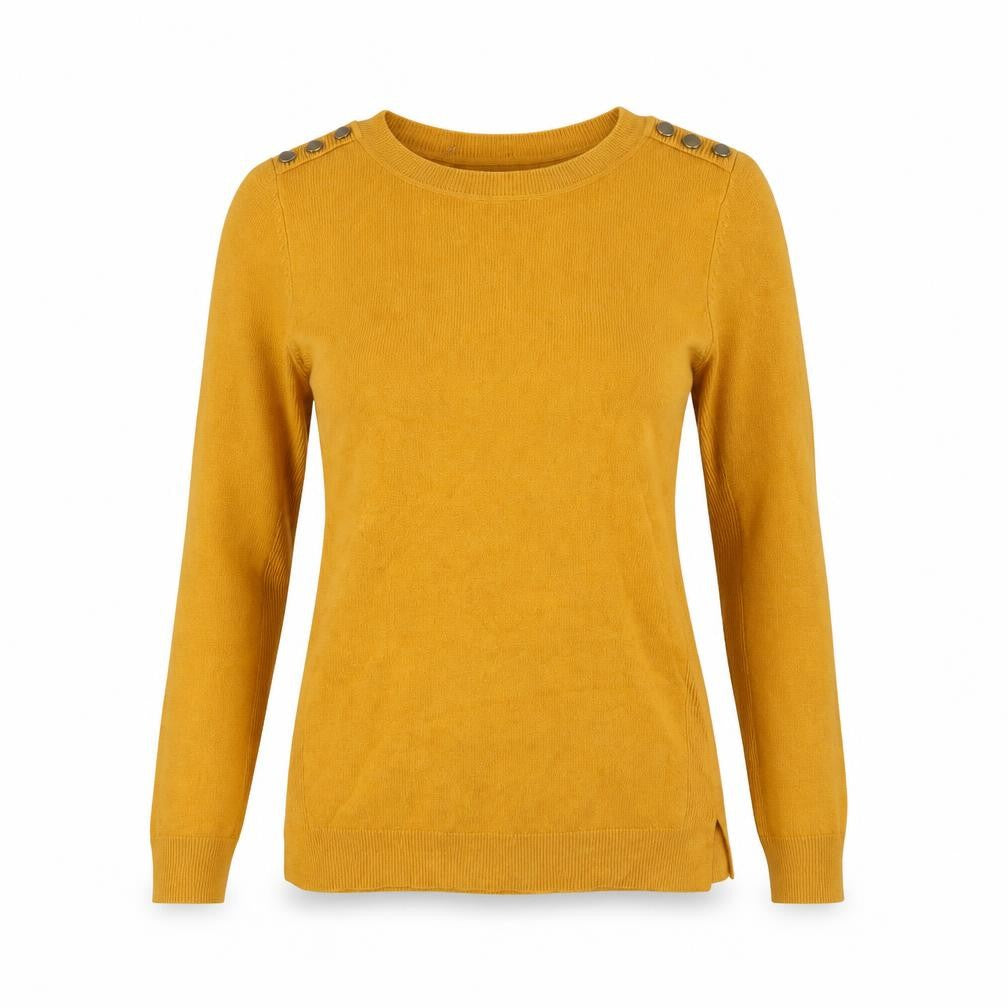 Primark Womens Yellow   Pullover Jumper Size 4