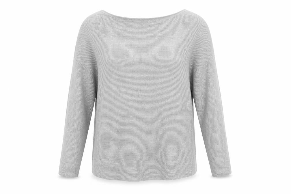 Front view of H&M women’s pink jumper, size M