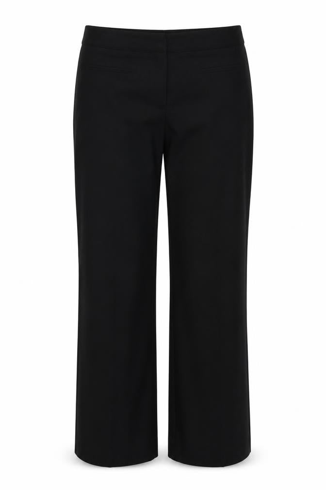 Mia Moda Womens Black   Trousers  Size 12 L29 in