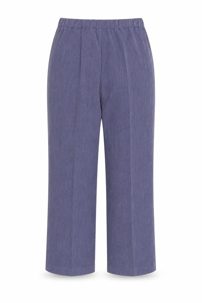 Preworn Womens Grey   Capri Trousers Size 10 L26 in