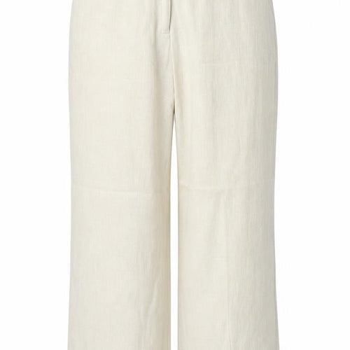 Evie Collection Womens Beige   Trousers  Size 12 L27 in