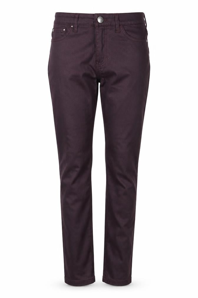 F&F Womens Red   Trousers  Size 6 L31 in