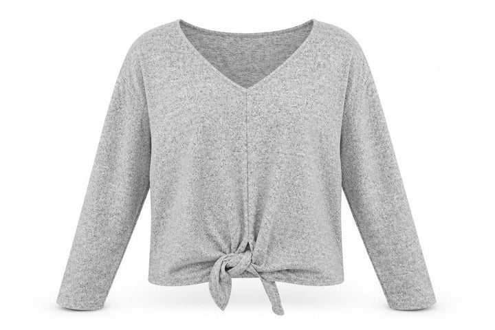 George Womens Grey Knit Pullover Jumper Size S