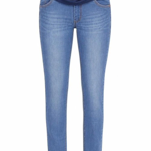 Mama Womens Blue   Straight Jeans Size 6 L31 in