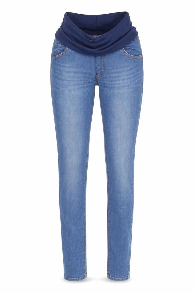 Mama Womens Blue   Straight Jeans Size 6 L31 in