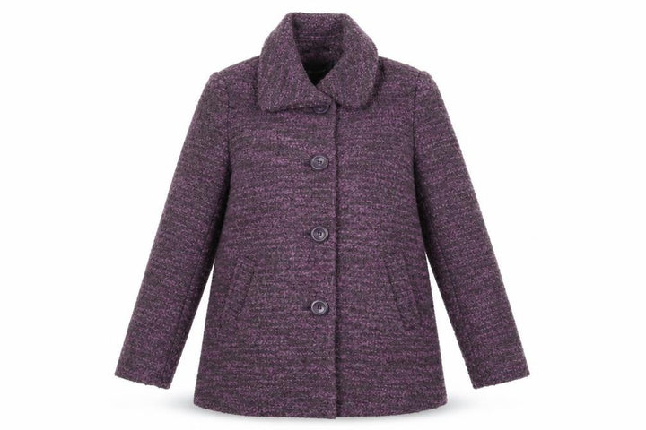 Papaya Womens Purple   Jacket Coat Size 10