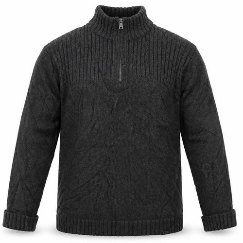 Burton Mens Grey   Henley Jumper Size L