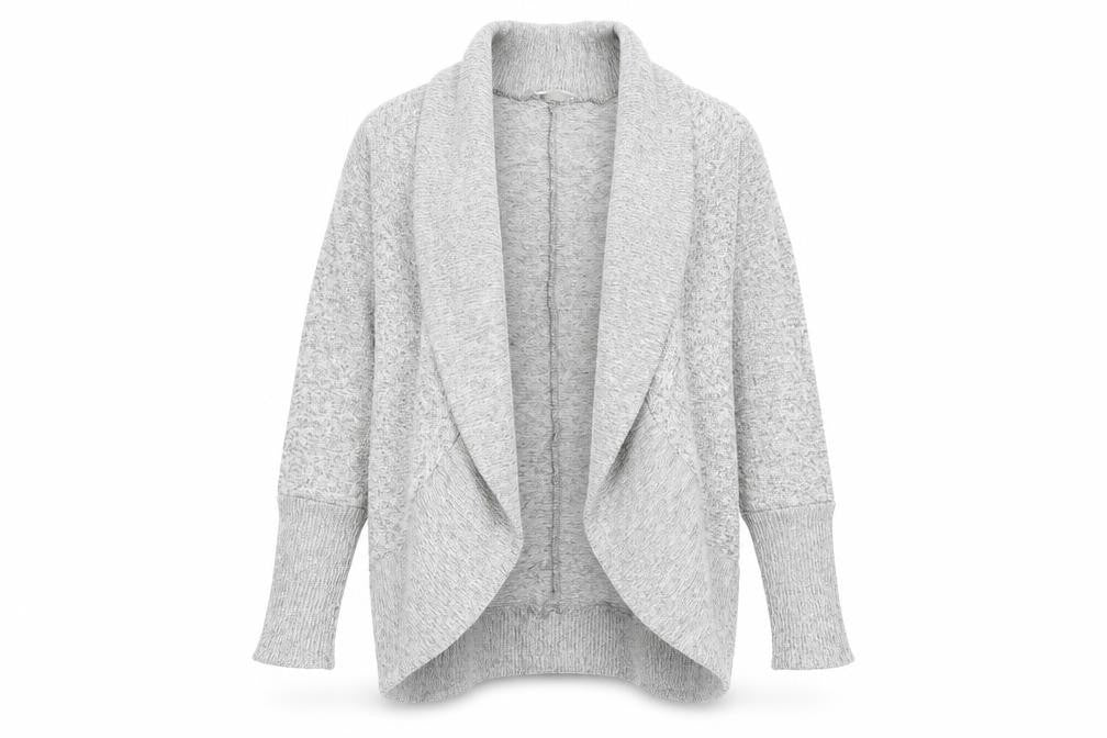 Oliva Rae Womens Grey  Knit Cardigan Jumper Size M
