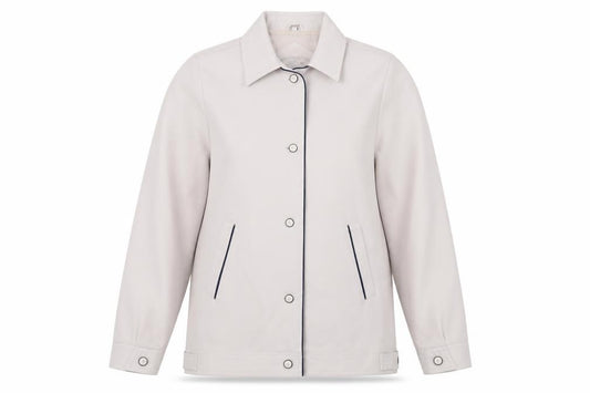 Front view of JBC Collection women’s pink jacket, size UK 14