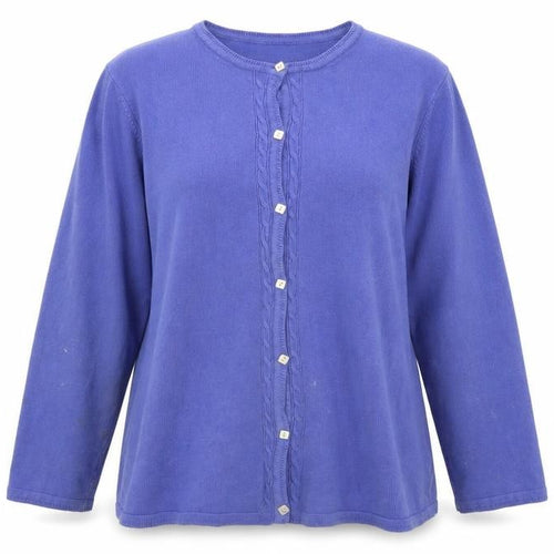 BM Womens Purple   Cardigan Jumper Size XL
