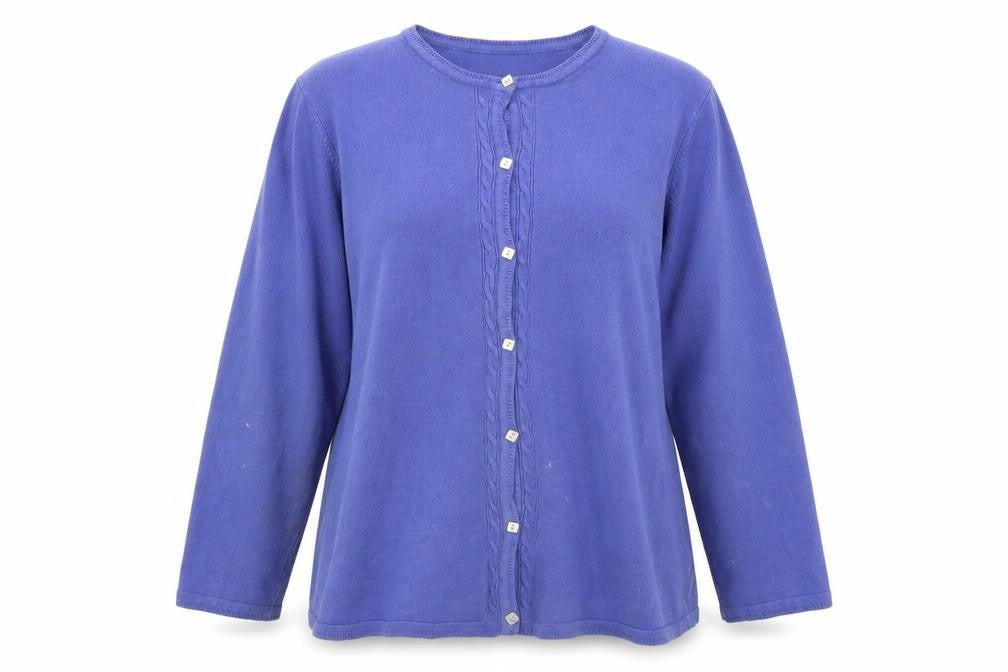 BM Womens Purple   Cardigan Jumper Size XL