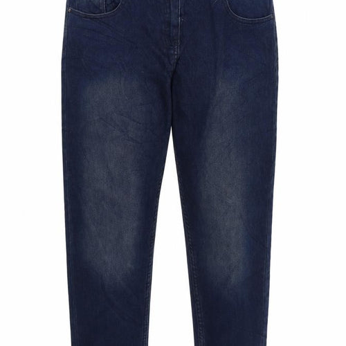 beloved Womens Blue   Cropped Jeans Size 42 L27 in
