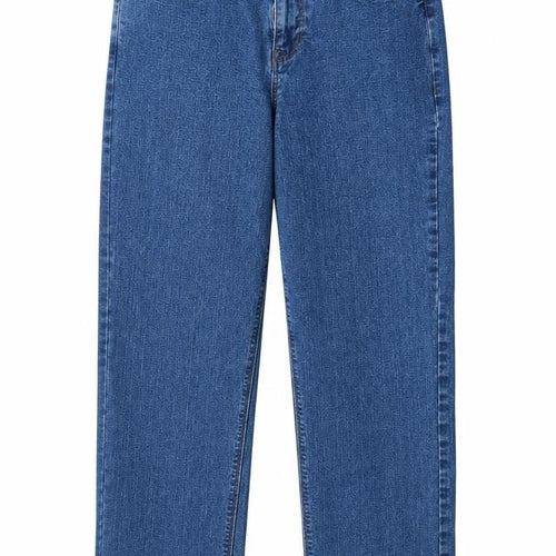 Peacocks Womens Blue  Rayon Straight Jeans Size 30 L29 in