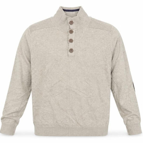 Officers Club Mens Beige   Pullover Jumper Size L