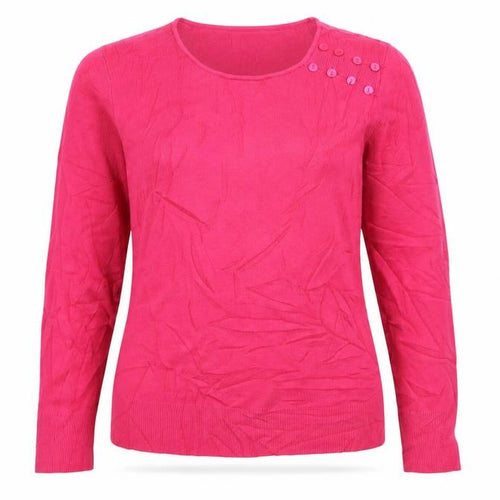 M&Co Womens Pink   Pullover Jumper Size M