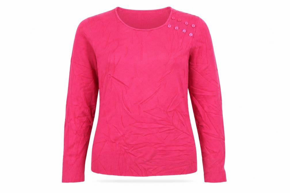 M&Co Womens Pink   Pullover Jumper Size M
