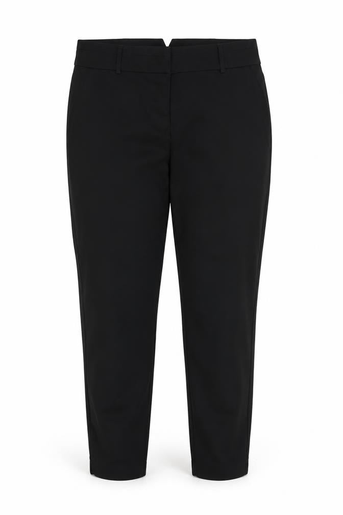 Papaya Womens Black   Trousers  Size 14 L26 in