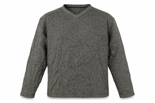 Front view of Geoffrey Beene men’s green jumper, size M