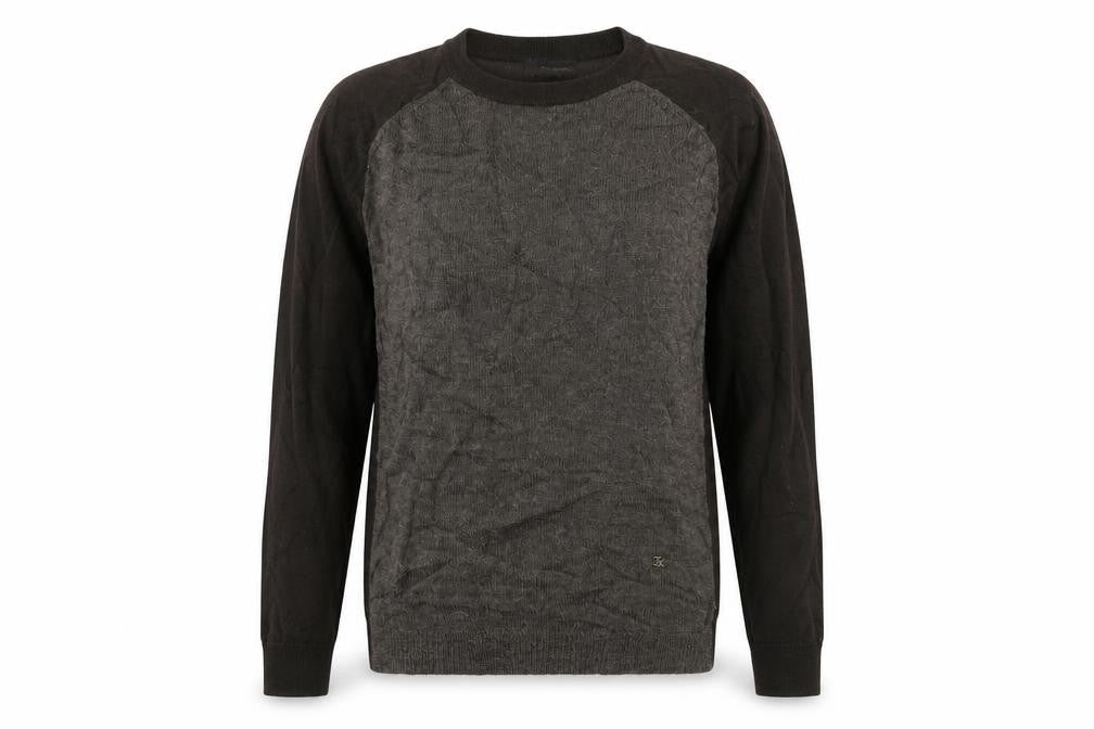 Front view of The Kids Division women’s brown knit jumper, size S