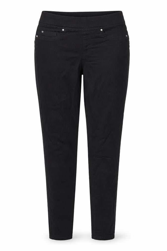 Denim CO. Womens Black  Denim Jegging Jeans Size 6 L29 in