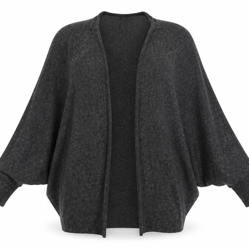 London Womens Grey   Cardigan Jumper One Size