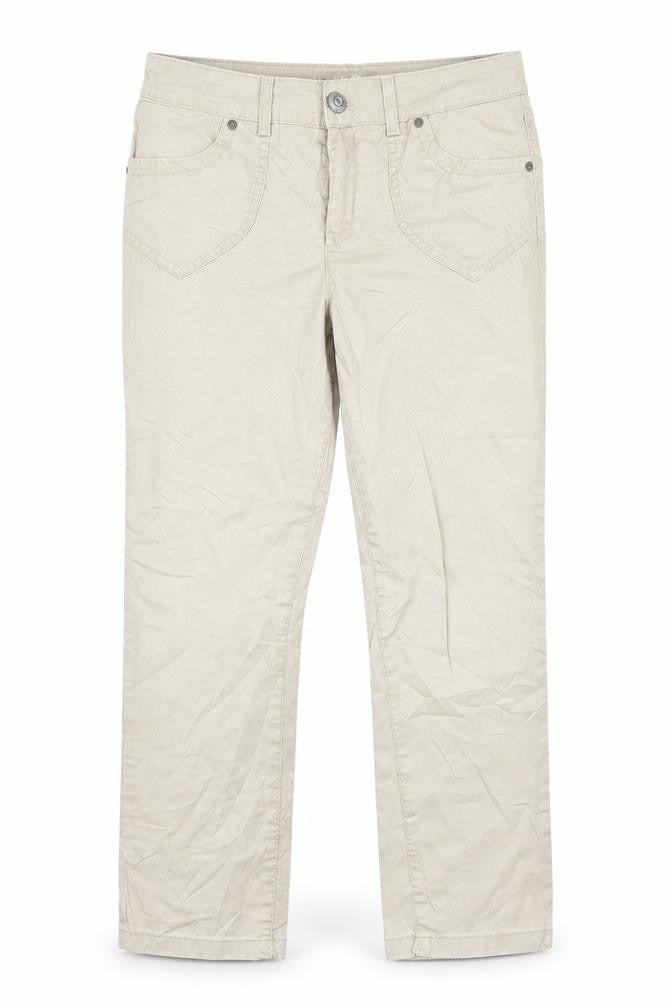 Rocks Womens Beige   Cropped Jeans Size L L23 in