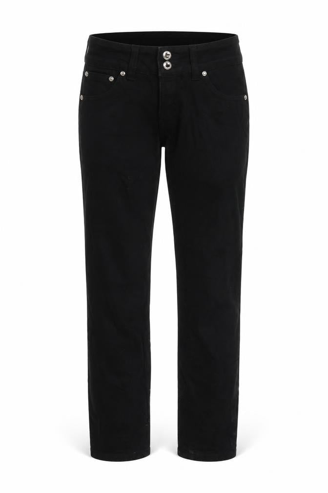 Dzire Womens Black  Denim Straight Jeans Size 27 in L30 in