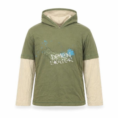 George Girls Green   Pullover Hoodie Size 6 Years