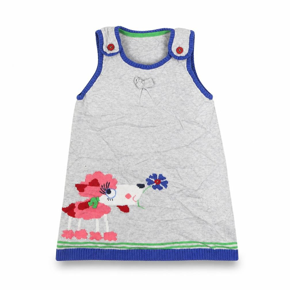 M&S Girls Grey   Fit & Flare  Size 18-24 Months