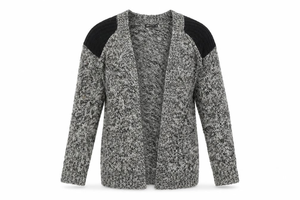 Internacionale Womens Black   Cardigan Jumper Size 10