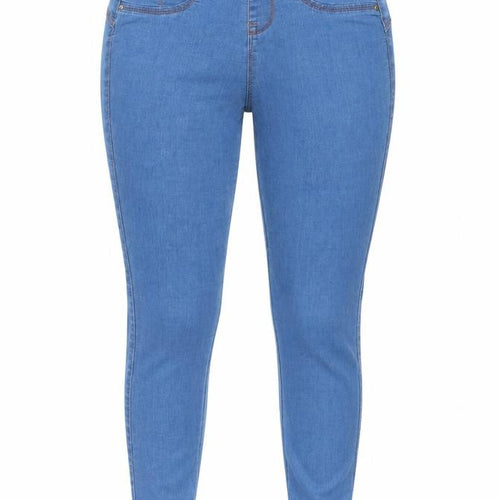 Denim & Co. Womens Blue   Jegging Jeans Size 6 L26.5 in