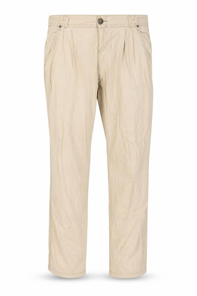 Internacionale Womens Beige   Capri Trousers Size 12 L28 in - Zip