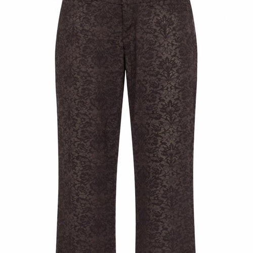 Blendshe Womens Brown   Cropped Trousers Size M L24 in